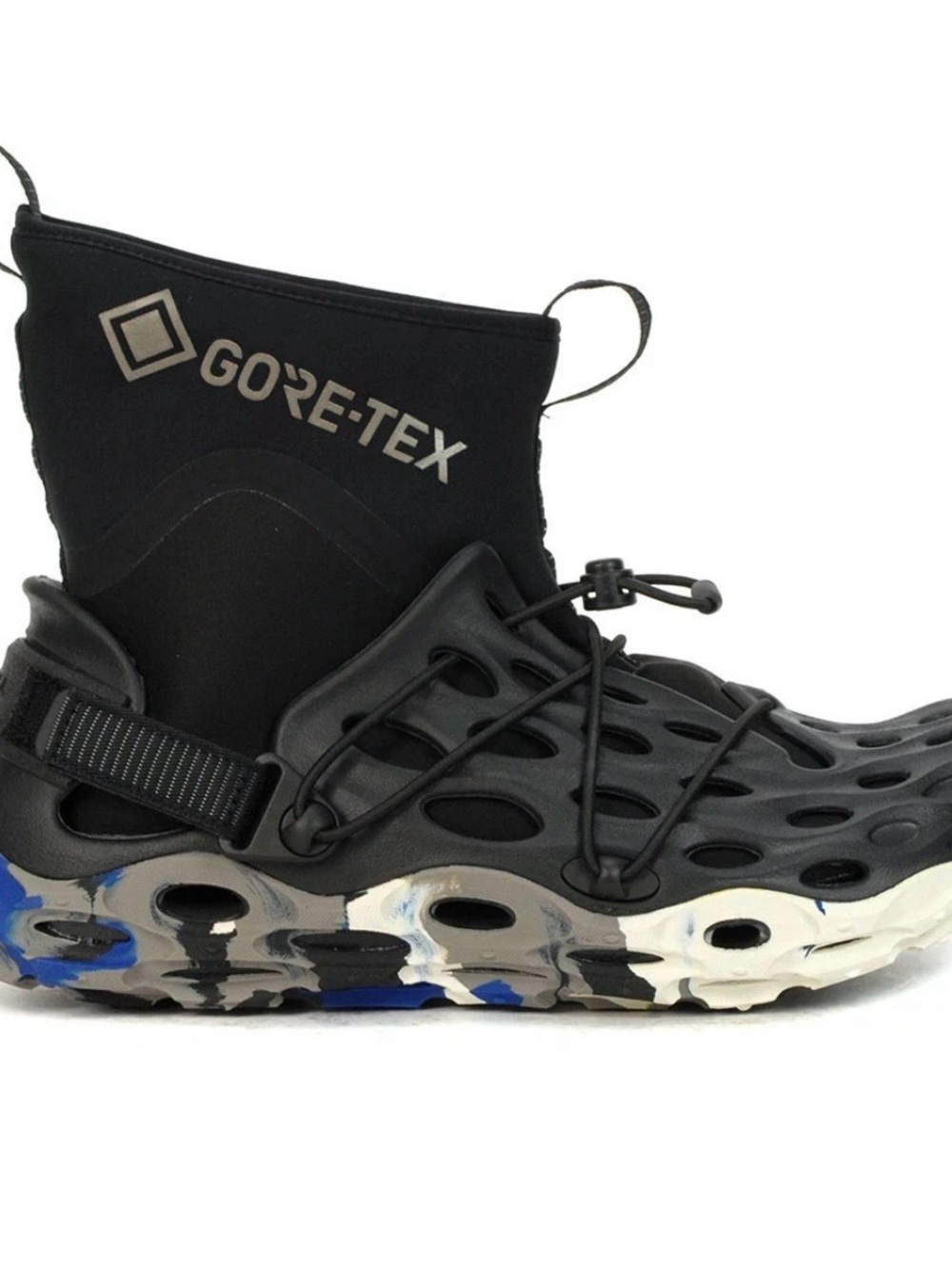 NWT Merrell 1TRL x Burton MINE77 Hydro Moc AT Neo GTX GORE-TEX Black Blue W 8